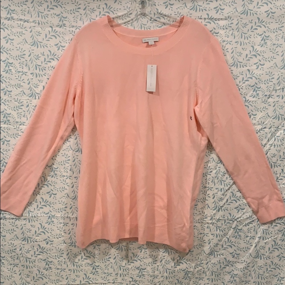 NWT New York and Company sweater in pink